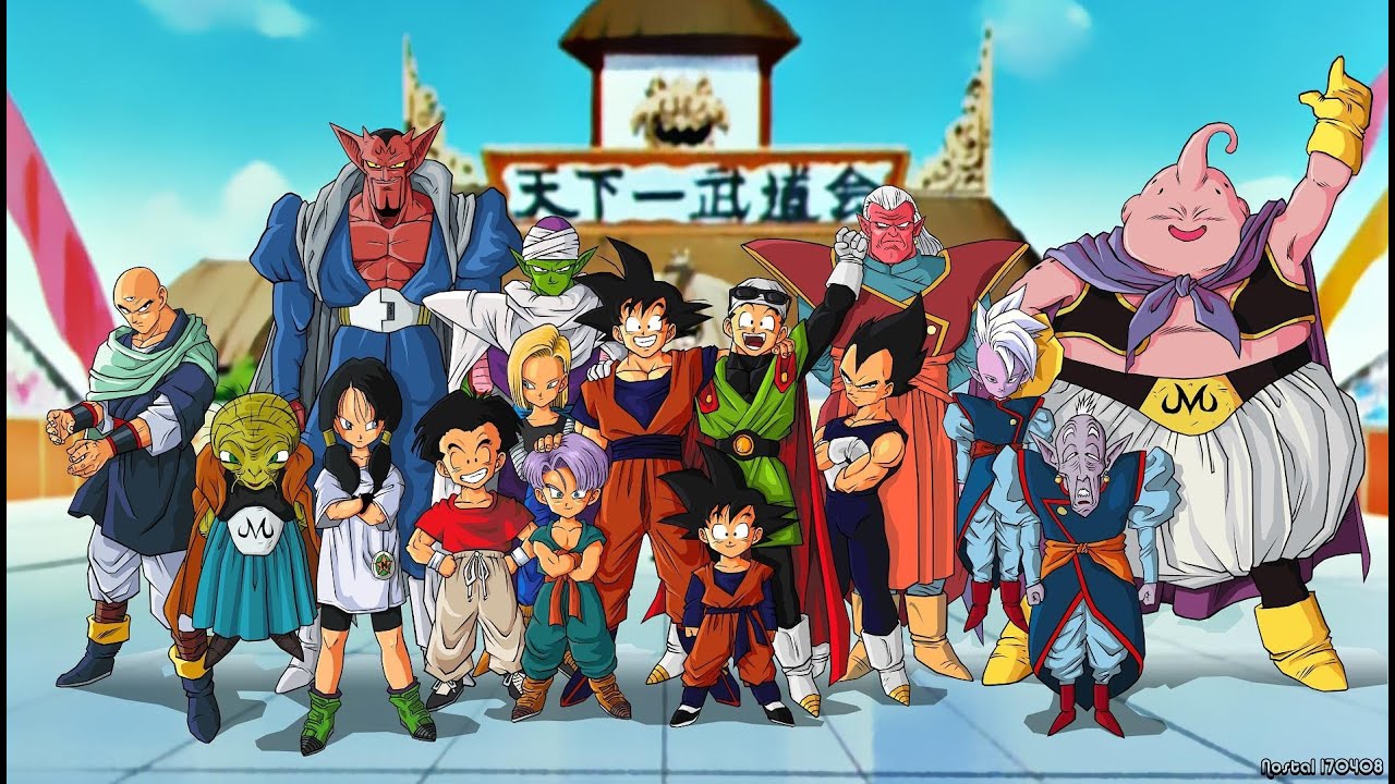 Dragon ball screens on X: Dragon ball Z, Majin Buu Saga