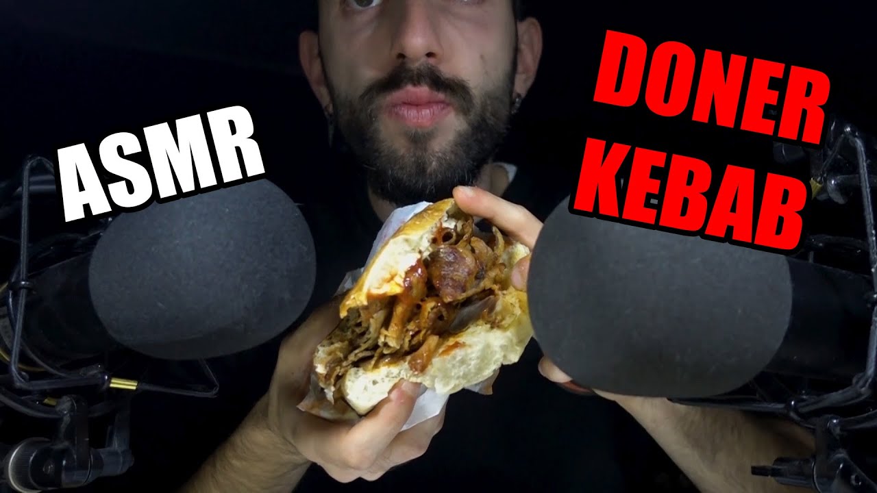 Eating Sounds ITA ASMR cibo kebab-mukbang no talking ASMR ITA