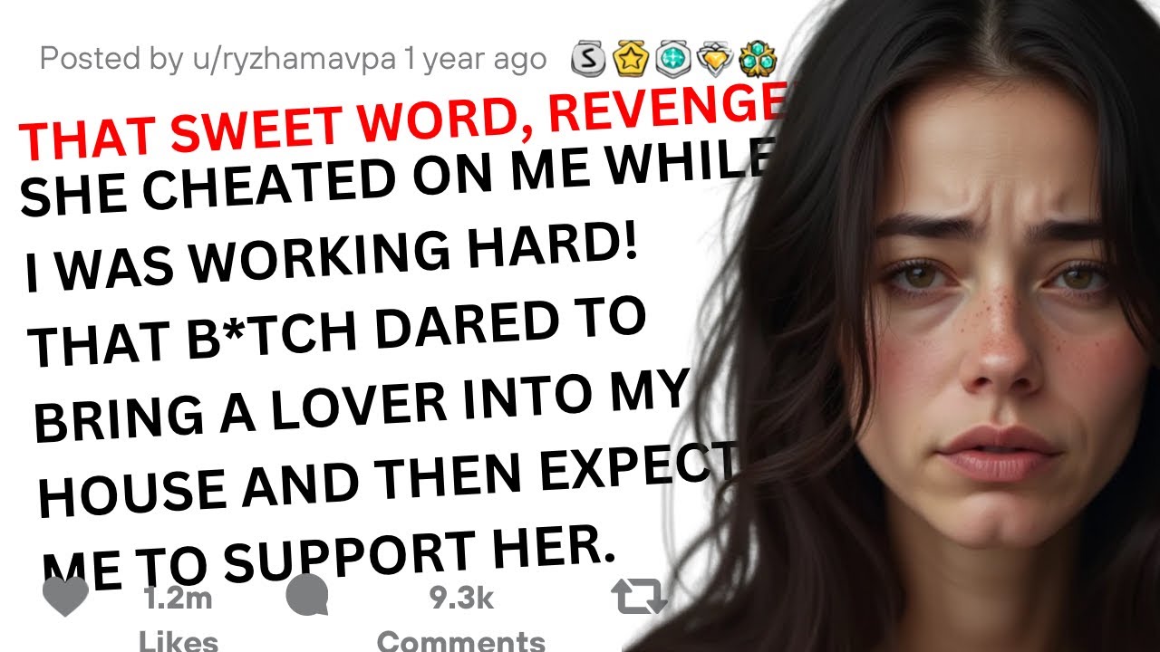 That sweet word is REVENGE! She thought she could live off me and f*ck