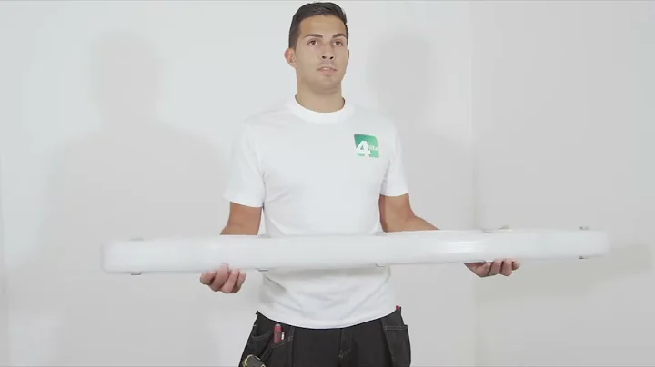 4lite IP65 LED Non Corrosive Batten Installation Video | Screwfix