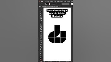Create instant grids in Adobe Illustrator #logo #logogrid #logogridgenerator