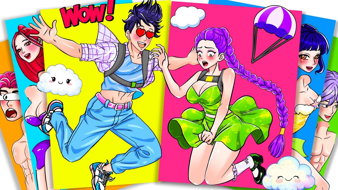 RUMI HUNTRIX Crush Finally Escapes the Friendzone With JINU | KPOP DEMON HUNTERS | Sticker Book DIY