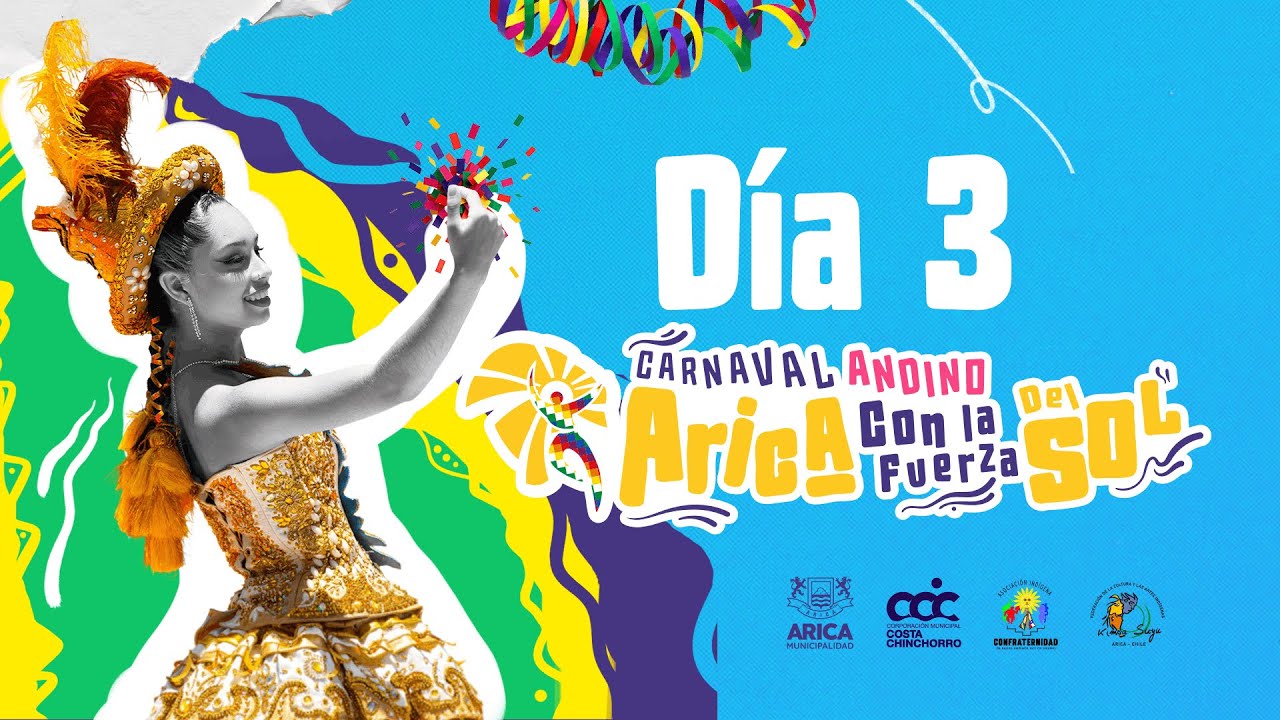 Carnaval Andino Arica con la Fuerza del Sol 2026 - Día 3 (1ra parte)