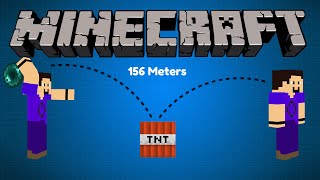 Former World Record Farthest Distance Thrown By An Enderpearl In Minecraft Nr