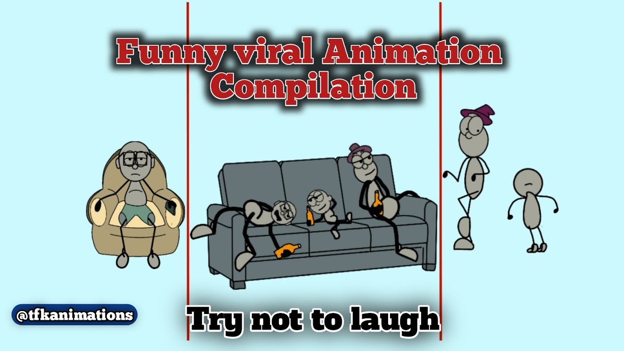 Funniest Viral Animations Compilation 😂😂 / part 4 / Try Not To Laugh ...