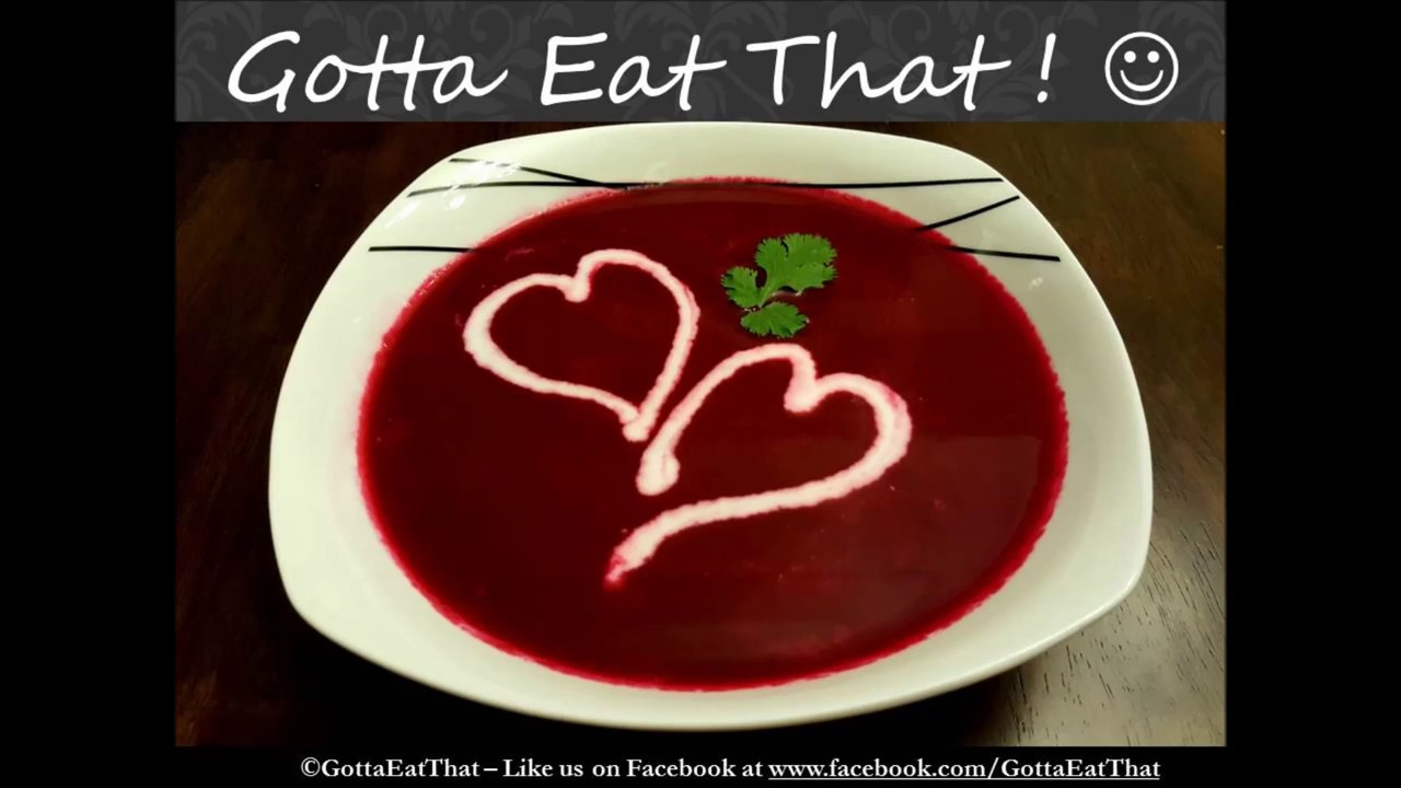 Beet Soup Recipe YouTube