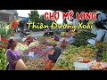 Tấp Nập Chợ Quê Mỹ Long Nhiều Đặc Sản Miệt Vườn | Cảnh Thu Hoạch Vườn Xoài Cao Lãnh