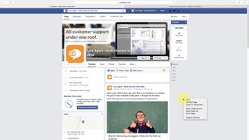 How to share post on Facebook page from LiveAgent | www.liveagent.com