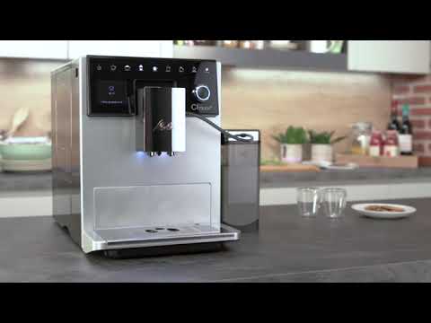 SILVER - TOUCH MELITTA - YouTube CI - Productvideo F630-101 Espressomachine Vandenborre.be