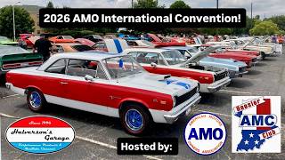 2026 AMO International Convention, South Bend IN! Lots of Parts & AMC Cars for all!