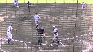 20151115　兵庫県知事杯大会　三菱重工神戸・高砂対関西国際大学　２回表