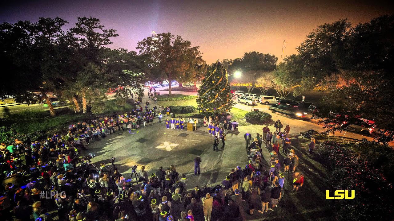 LSU Christmas Tree Lighting 2014 LSU Christmas Tree Lighting 2014