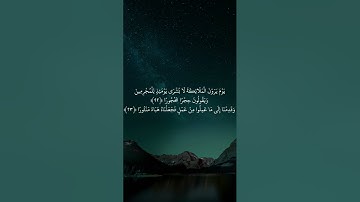 آية 22 - 23 سورة الفرقان طور عراقي حزين