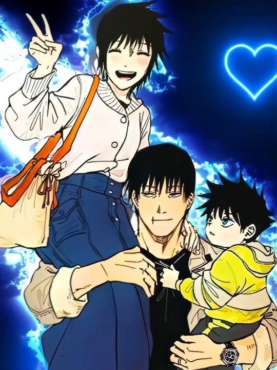 Toji’s Love✨❤️ | Toji Fushiguro Family #shorts #jujutsukaisen #jjk #anime