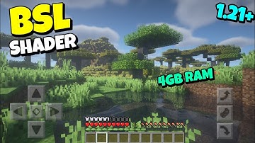 BSL Shader For Minecraft PE 1.21+ |  Best Shader For MCPE 1.21.72+ | Low End Device | NO LAG! 