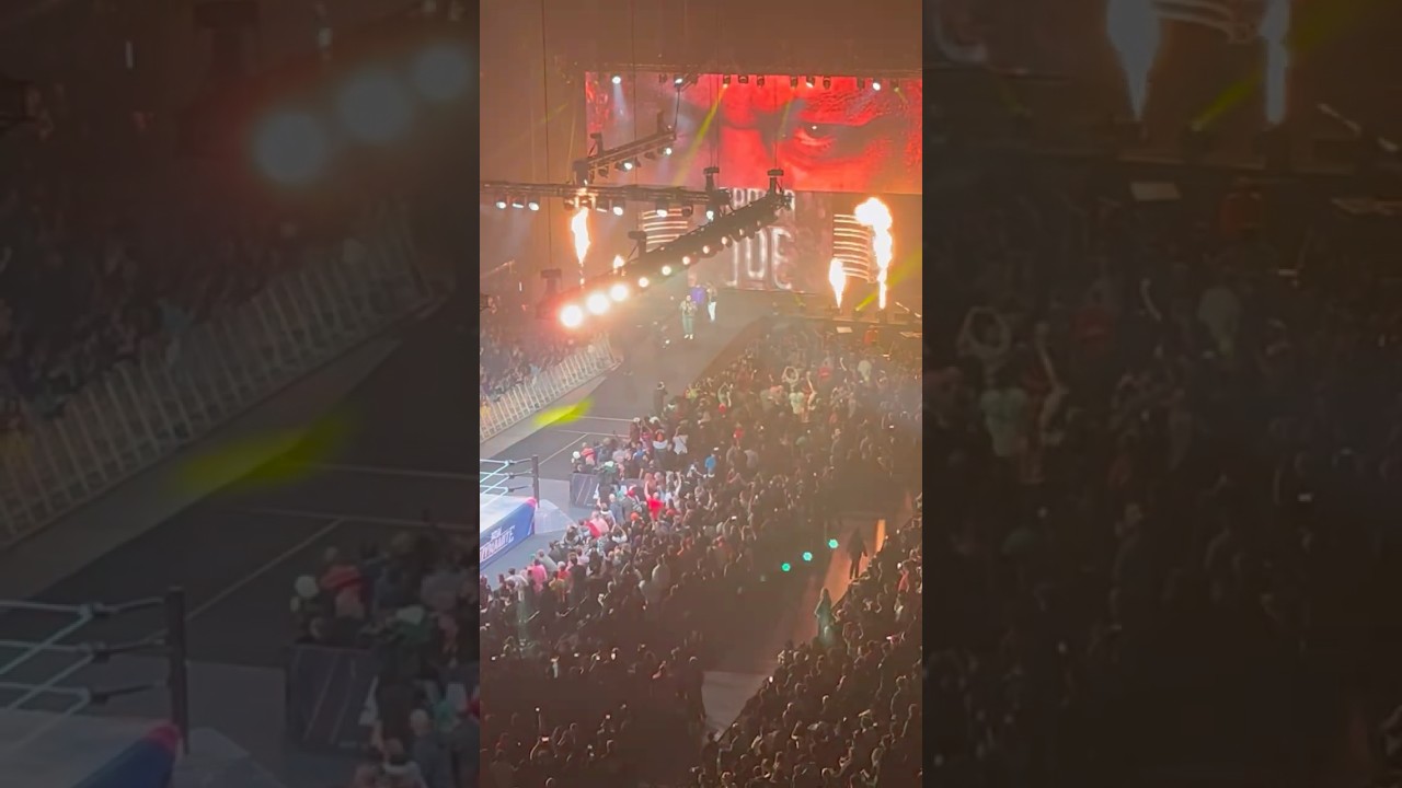 Samoa Joe AEW Dynamite Manchester Entrance