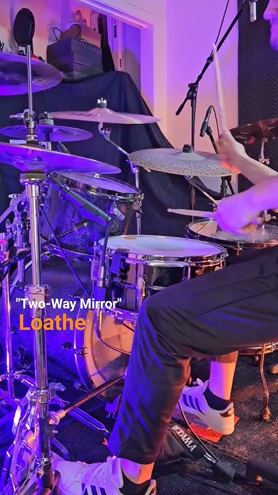 two-way-mirror-by-loathe-drumcover-drums-homestudio-loathe-youtube