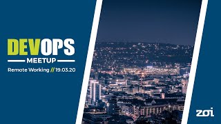 Online Meetup: Remote Working