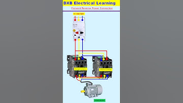Forward Reverse connection Viral Video | #shortsvideo #shorts #dxbelectricallearning