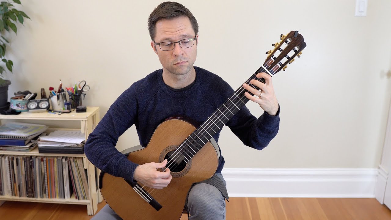 Lesson: Payssanos (Greensleeves) by Santiago de Murcia for Classical Guitar
