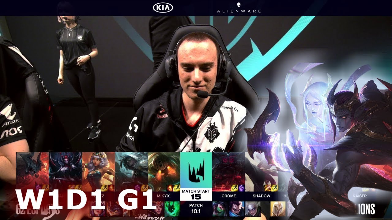 G2 Esports vs Mad Lions | Week 1 Day 1 S10 LEC Spring 2020 | G2 vs MAD W1D1