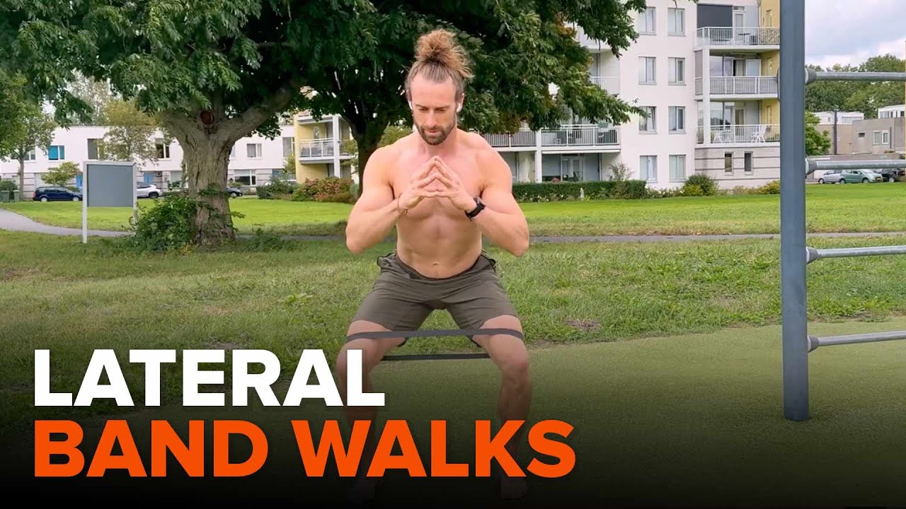Lateral Band Walk | Proper Form Tutorial for Hip Stability - YouTube