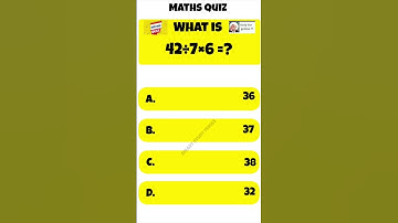 "Can You Pass This Mind-Blowing Math Quiz #quiz #puzzle