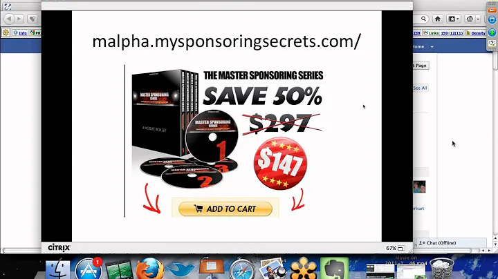 Ray Higdon Master Sponsoring Secrets webinar with ...