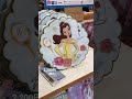 【ディズニーストア】可愛い❣️ベルのステーショナリーセット ジップケース