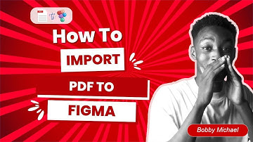 How to import PDF to FIGMA