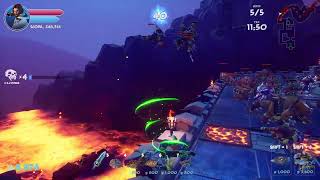 Orcs Must Die! 3, Upgradeless Challenge, Split Stairs and The Lava Pits