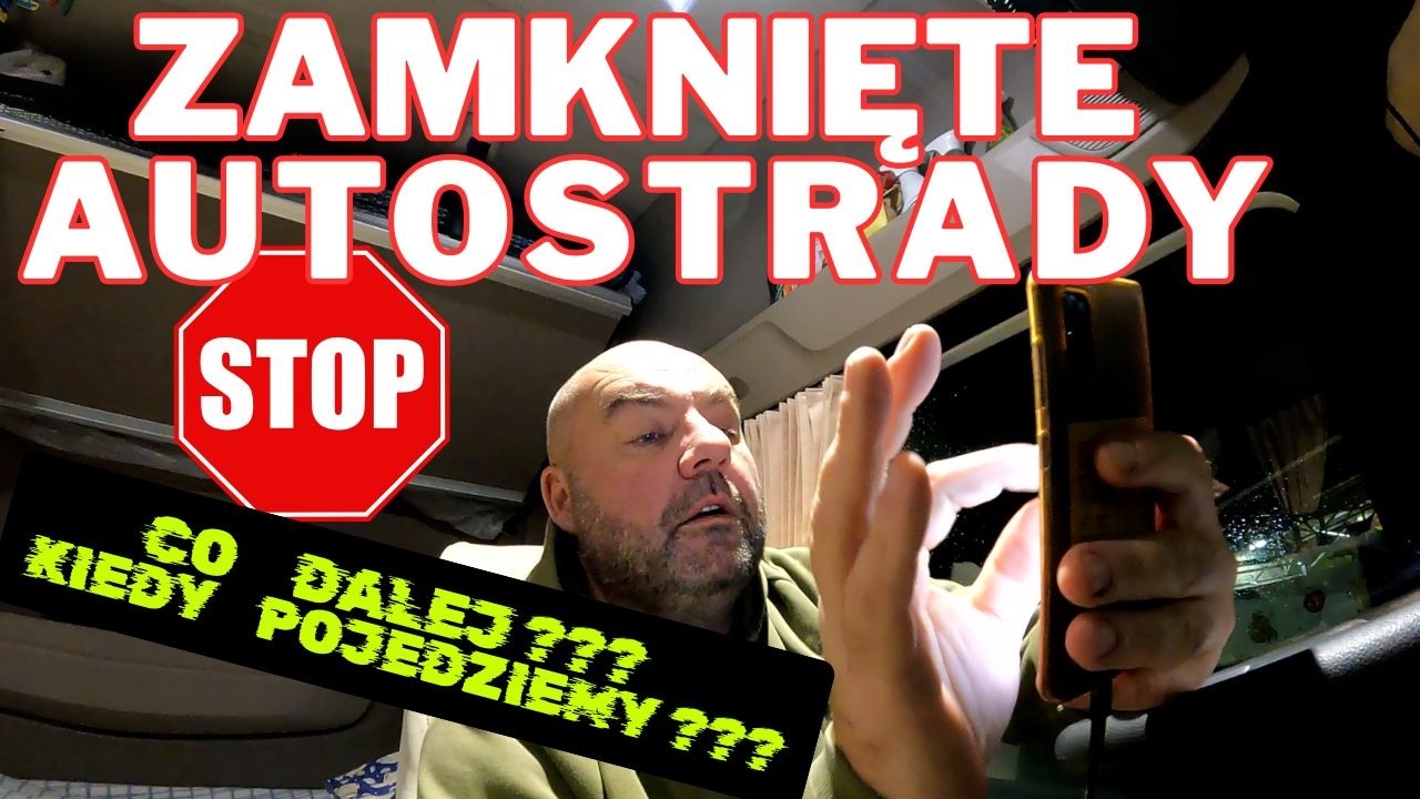 #177.1 Ruszam do Barcelony // Uziemili nas na parkingu // Plany się komplikują :)