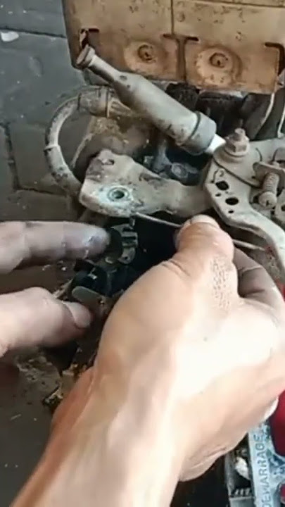pompa air Honda GX 160 kesalahan pemasangan tarikan gas