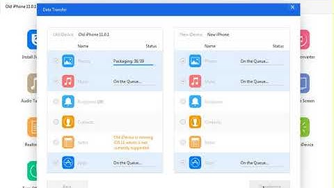 How to Transfer Data from old iPhone to a new one?