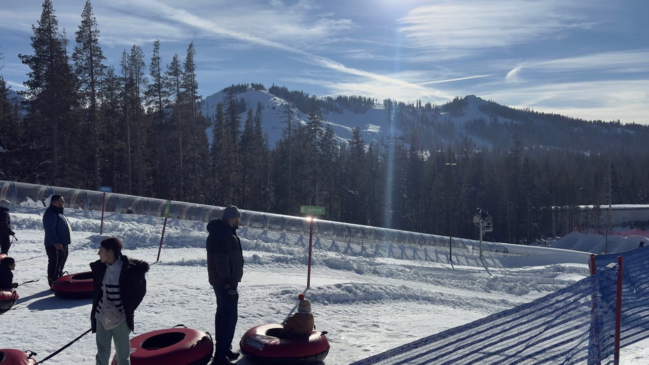 Tubing at Sugar Rush, Truckee