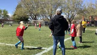 SeVyn spring soccer #5 4/6 2 goals scored