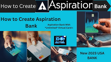 How To Create Aspiration Bank Account||  Aspiration Bank Checking || Virtual Card। Tanvir Solution |
