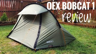 OEX BOBCAT 1: REVIEWING THE NEW OEX BOBCAT I MAN TENT FROM OEX'S NEW 2020 CAMPING EQUIPMENT RANG.