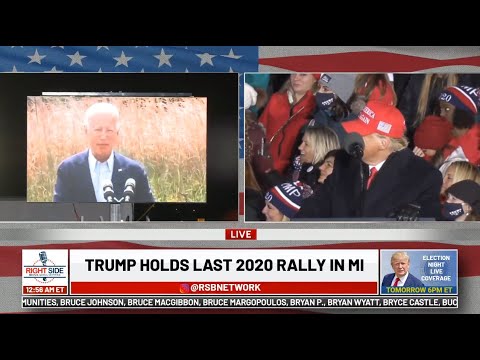 🔴 Watch LIVE: President Trump Holds Final 2020 Campaign Rally in Grand Rapids, MI  11/2/20