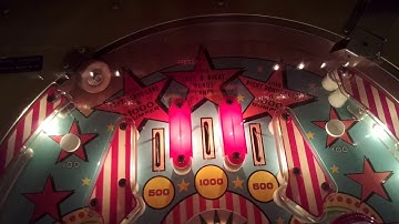 Circus Pinball Machine from Bally 1973 Electro-mechanical pinball Flipper