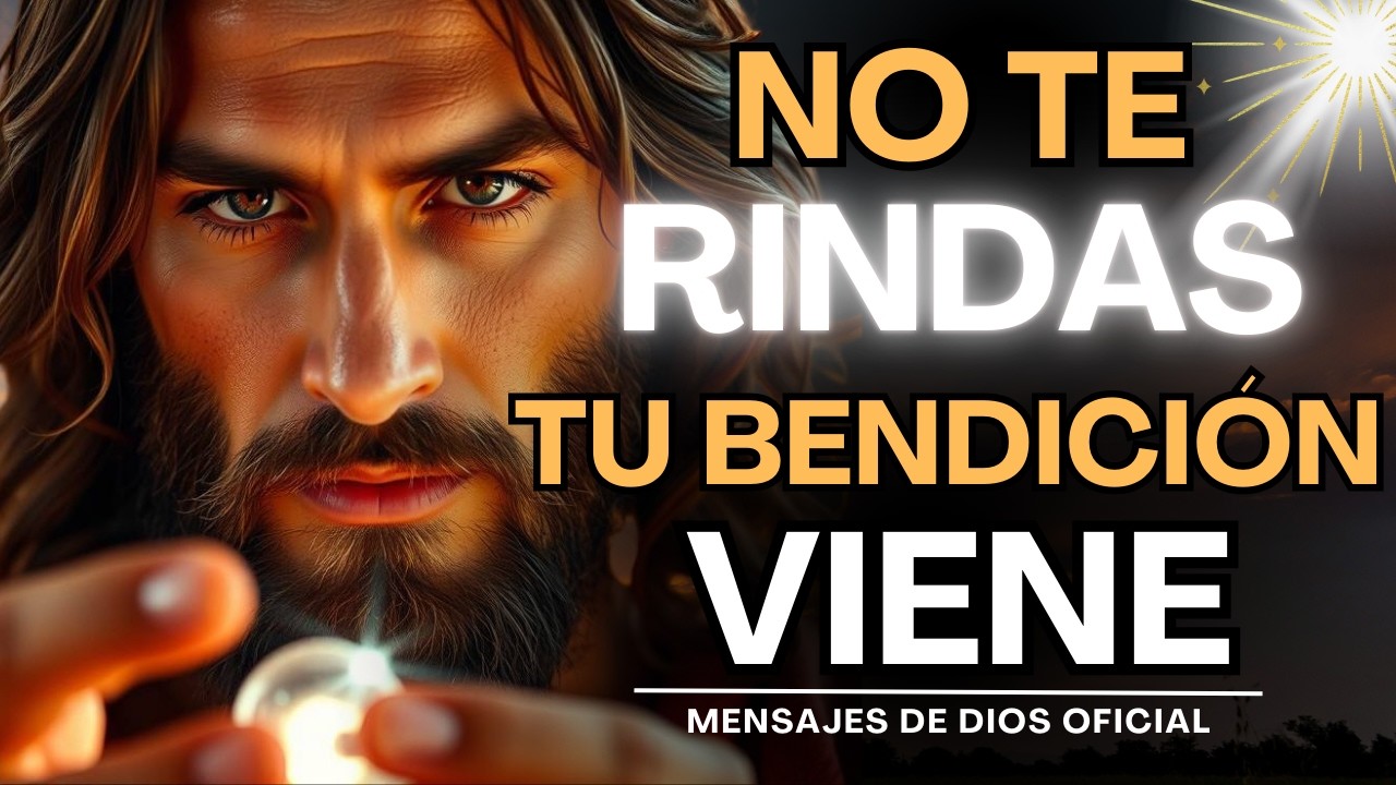DIOS TE DICE HOY: LO QUE ES PARA TI LLEGARÁ EN EL MOMENTO PERFECTO | Mensajes de Dios