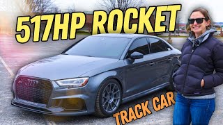 This 517HP Audi RS3 Is MIND BLOWING!! **3.41s 0-60mph**