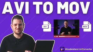 How to Convert AVI to MOV with UniConverter?