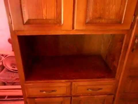 mueble para cocina con alacena - YouTube