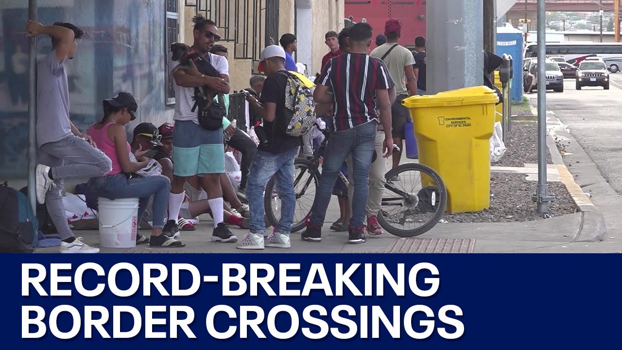 Number of migrants crossing border hits another record, with