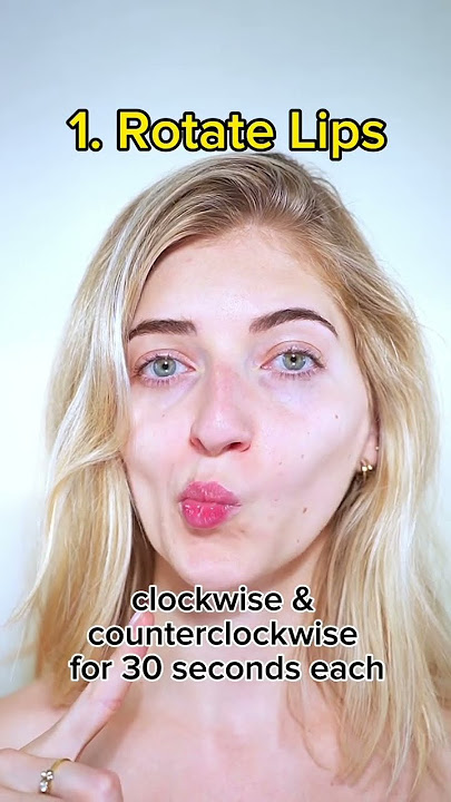 4 face exercises to achieve a slim face | Face Fitness | Facial Yoga | Facial Fitness