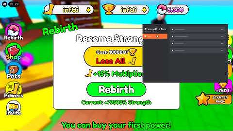 *NEW* Roblox Trampoline Battle Simulator Script | *NO KEY* Inf Wins, Inf Strength, Best Pet & More!!