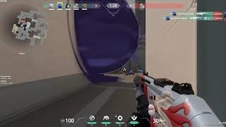 Easy Ace with Omen One Way smoke on A Site Split