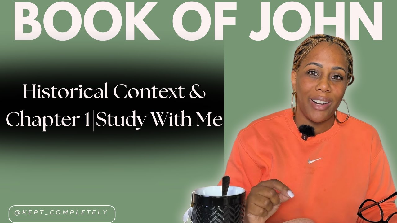 Book of John Bible Study (Chapter 1 and Historical Context) - YouTube