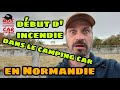 on frôle le drame, DEBUT D'INCENDIE dans le camping car, GROS PROBLÈME 😱😱